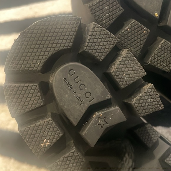 Black Gucci Platform Booties - Picture 5 of 7